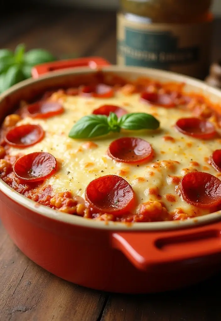 30 Quick and Easy Dinner Recipes for Two That Are Romantic and Cozy 172 30 Quick and Easy Dinner Recipes for Two That Are Romantic and Cozy - 28. Pepperoni Pizza Pasta Bake