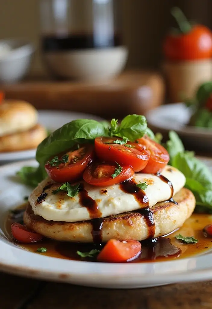 30 Quick and Easy Dinner Recipes for Two That Are Romantic and Cozy 27 30 Quick and Easy Dinner Recipes for Two That Are Romantic and Cozy - 5. Caprese Stuffed Chicken