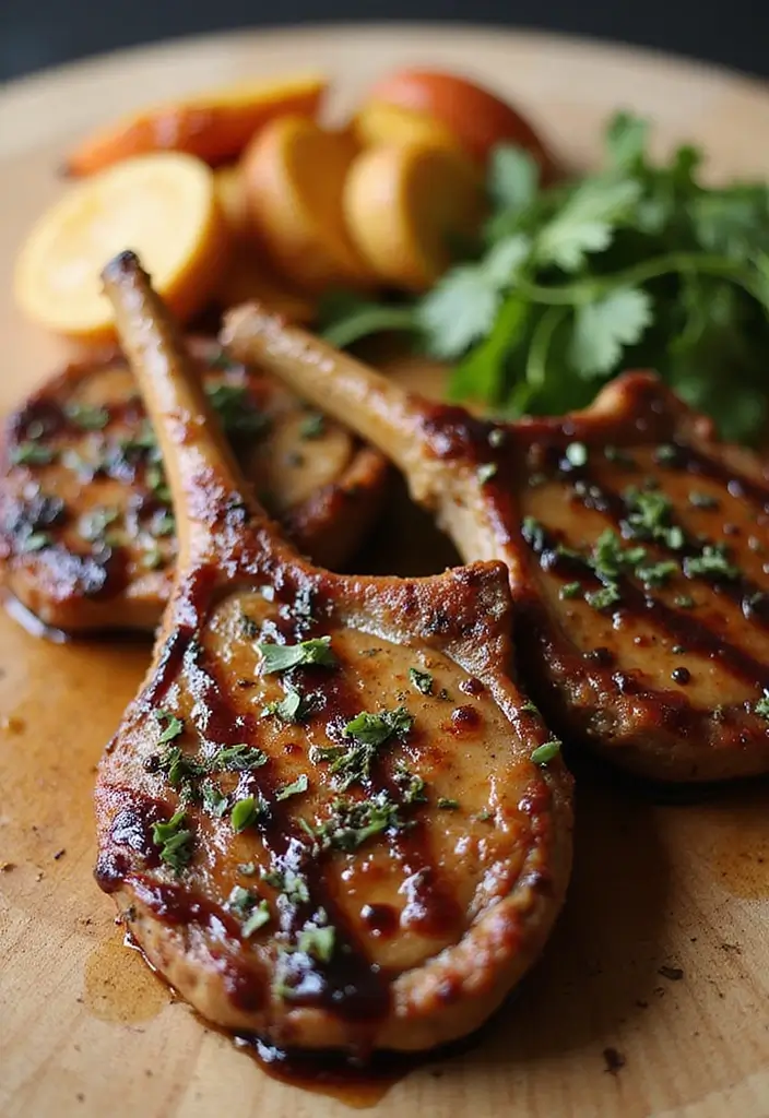 30 Quick and Easy Dinner Recipes for Two That Are Romantic and Cozy 46 30 Quick and Easy Dinner Recipes for Two That Are Romantic and Cozy - 8. Balsamic Glazed Pork Chops