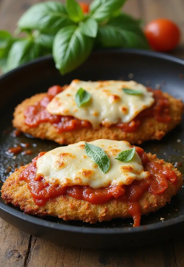 30 Quick and Easy Family Dinner Recipes That Save You Time and Effort 96 30 Quick and Easy Family Dinner Recipes That Save You Time and Effort - 16. One-Pan Chicken Parmesan