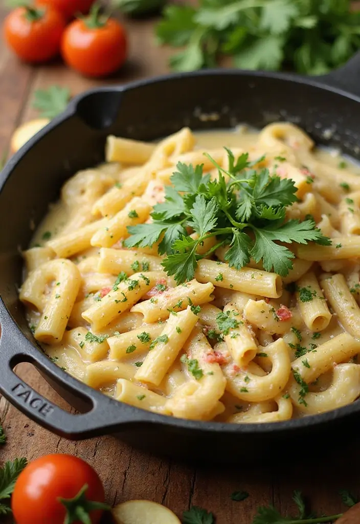 30 Quick and Easy Family Dinner Recipes That Save You Time and Effort 6 30 Quick and Easy Family Dinner Recipes That Save You Time and Effort - 2. One-Pan Creamy Garlic Pasta
