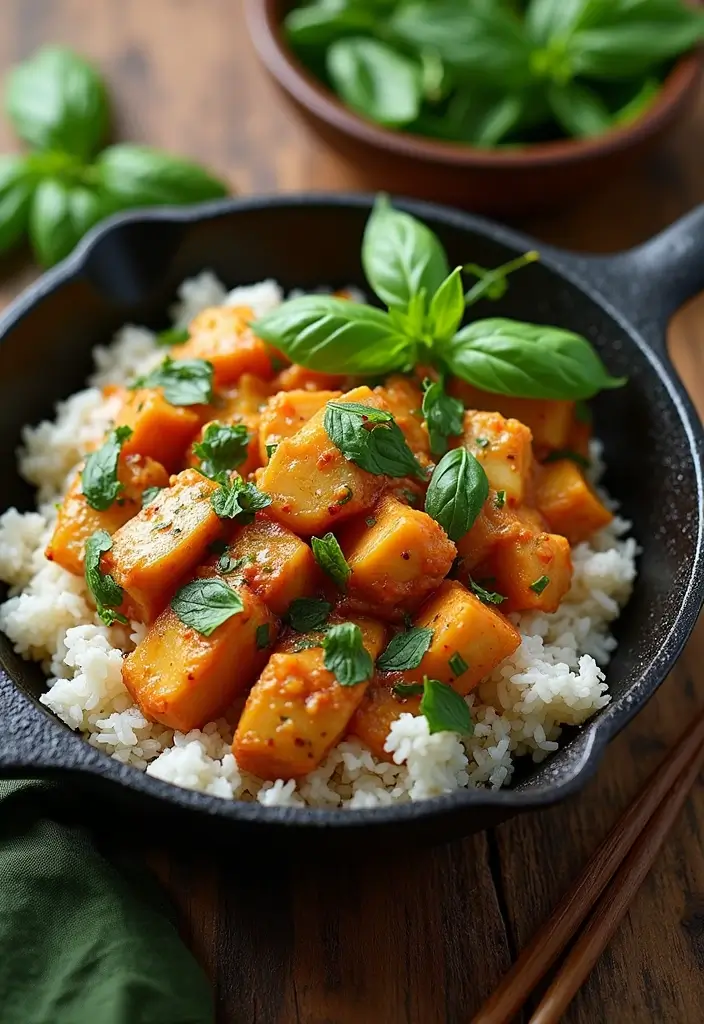 30 Quick and Easy Family Dinner Recipes That Save You Time and Effort 150 30 Quick and Easy Family Dinner Recipes That Save You Time and Effort - 24. One-Pan Thai Basil Chicken