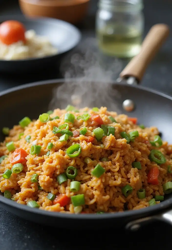 30 Quick and Easy Family Dinner Recipes That Save You Time and Effort 192 30 Quick and Easy Family Dinner Recipes That Save You Time and Effort - 30. One-Pan Veggie Fried Rice