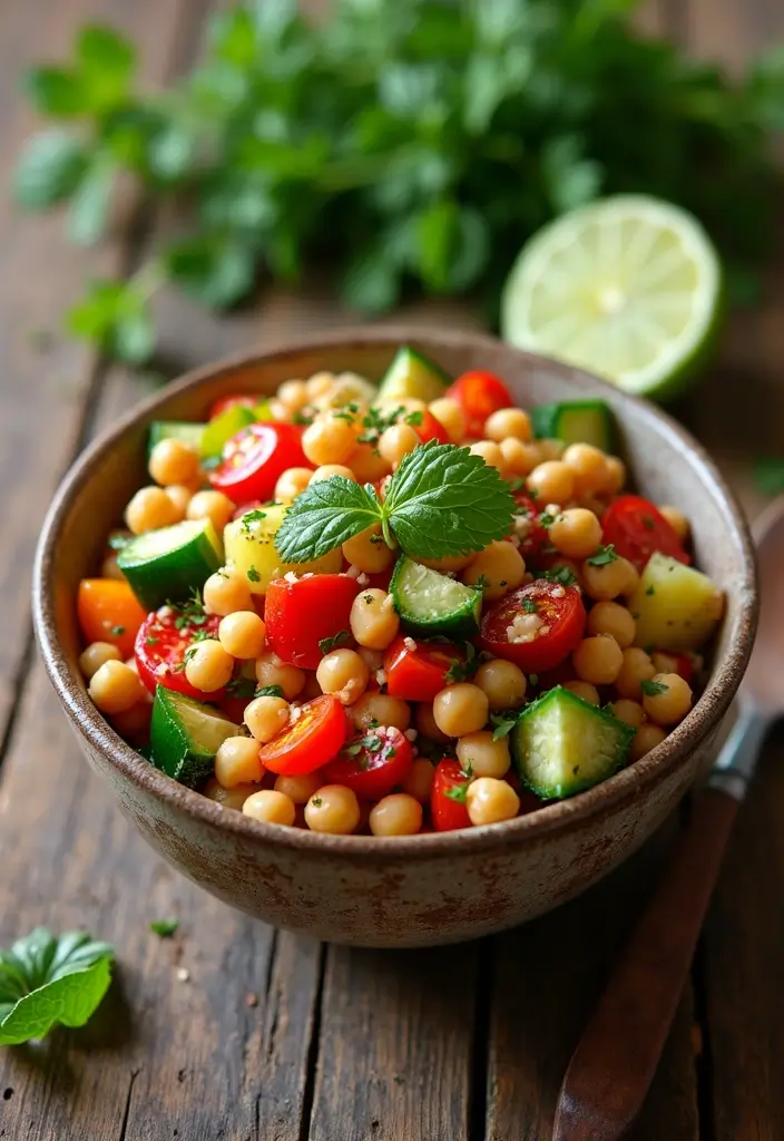 30 Quick and Easy Gluten and Dairy Free Dinner Recipes for Every Taste 69 30 Quick and Easy Gluten and Dairy Free Dinner Recipes for Every Taste - 11. Greek Chickpea Salad