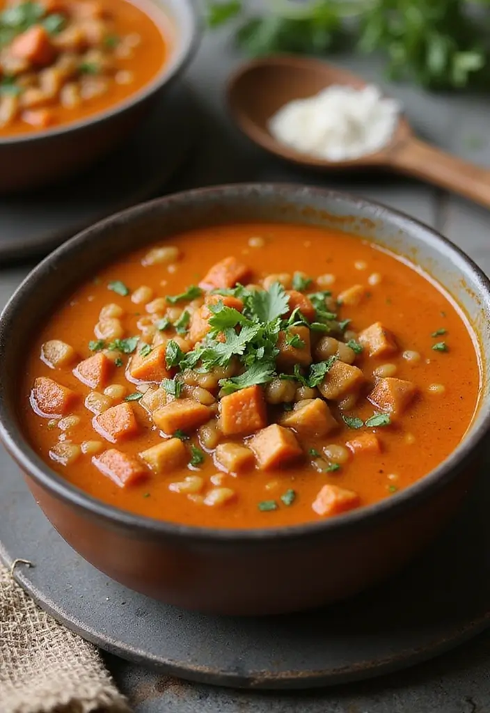 30 Quick and Easy Gluten and Dairy Free Dinner Recipes for Every Taste 76 30 Quick and Easy Gluten and Dairy Free Dinner Recipes for Every Taste - 12. Spicy Lentil Soup