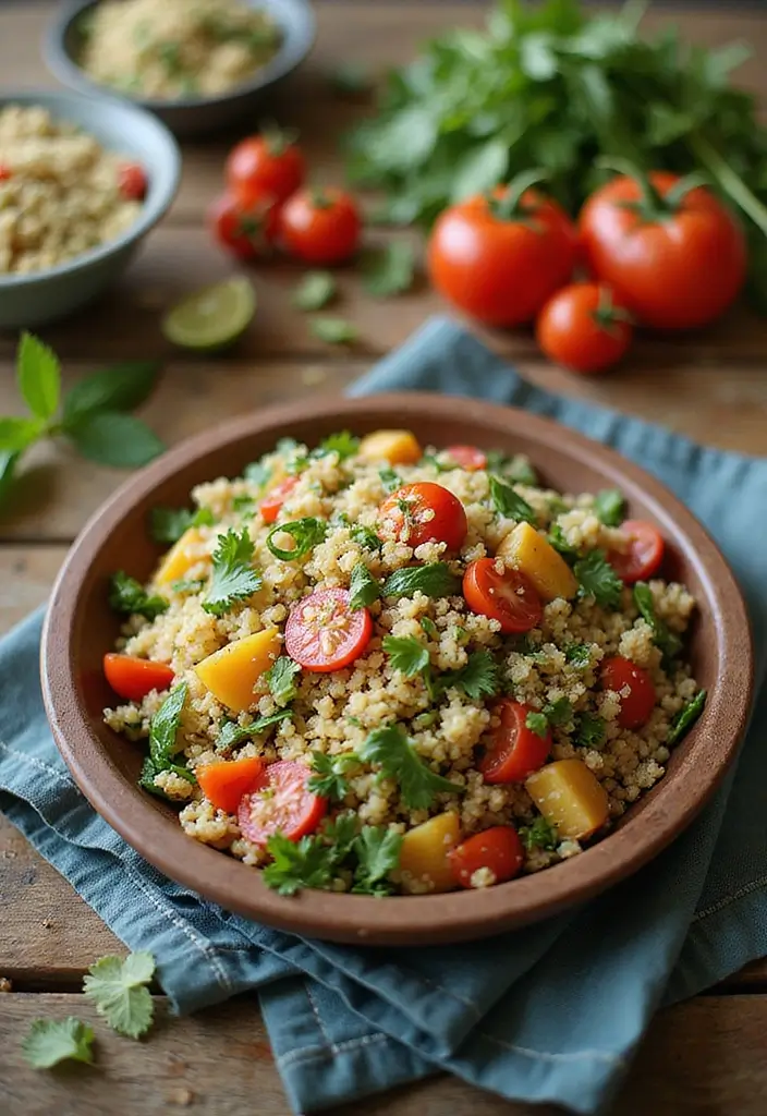 30 Quick and Easy Gluten and Dairy Free Dinner Recipes for Every Taste 149 30 Quick and Easy Gluten and Dairy Free Dinner Recipes for Every Taste - 23. Mediterranean Quinoa Salad