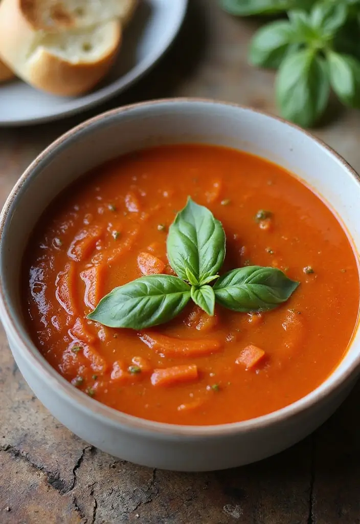 30 Quick and Easy Gluten and Dairy Free Dinner Recipes for Every Taste 194 30 Quick and Easy Gluten and Dairy Free Dinner Recipes for Every Taste - 30. Tomato Basil Soup
