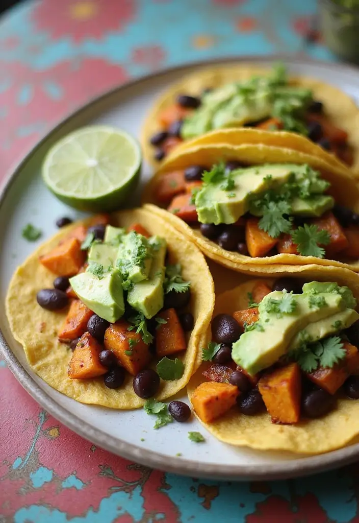 30 Quick and Easy Gluten and Dairy Free Dinner Recipes for Every Taste 29 30 Quick and Easy Gluten and Dairy Free Dinner Recipes for Every Taste - 5. Sweet Potato and Black Bean Tacos