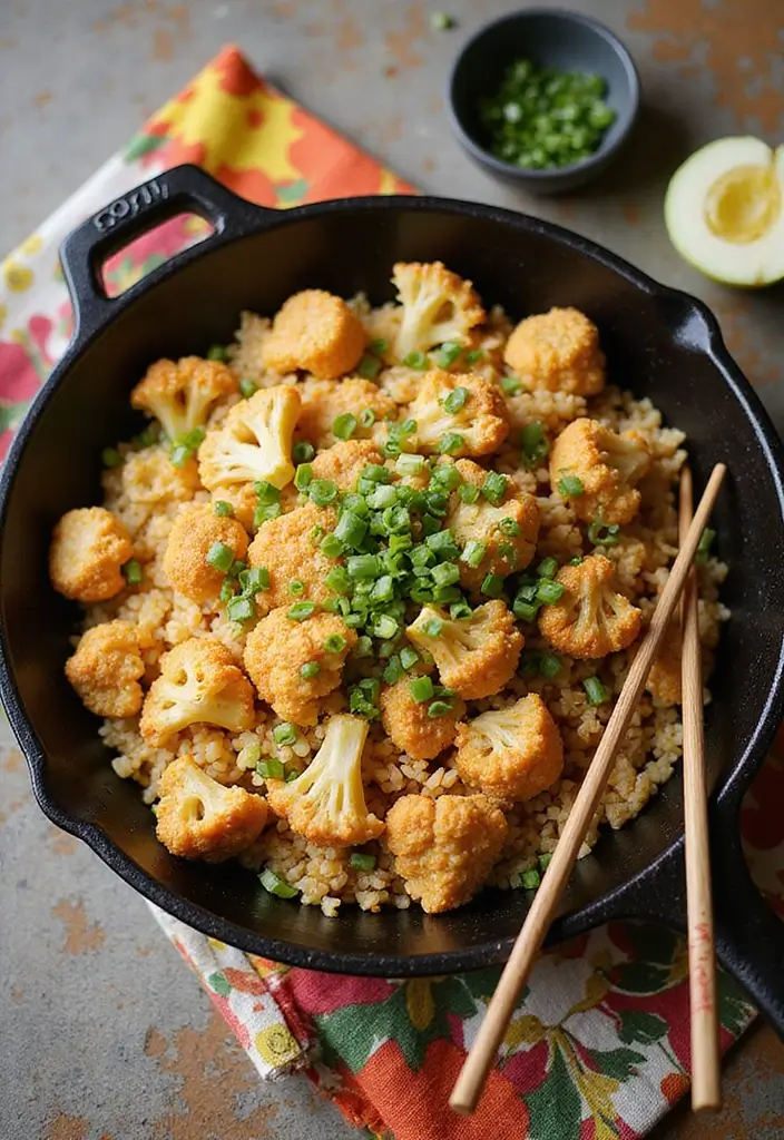 30 Quick and Easy Gluten and Dairy Free Dinner Recipes for Every Taste 41 30 Quick and Easy Gluten and Dairy Free Dinner Recipes for Every Taste - 7. Cauliflower Rice Stir-Fry