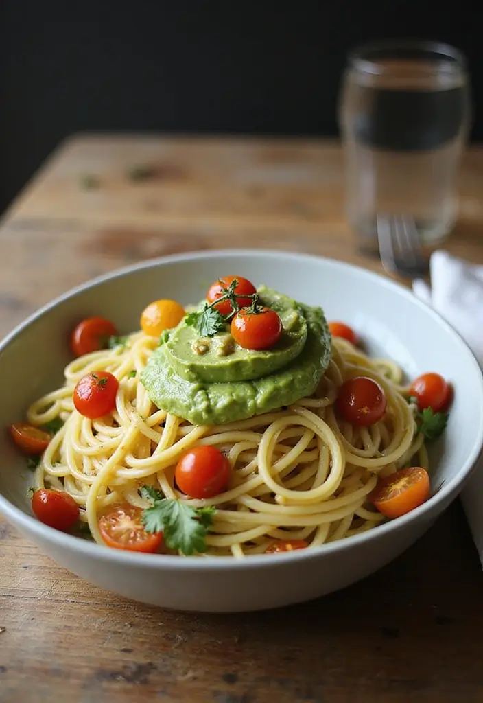 30 Quick and Easy Gluten and Dairy Free Dinner Recipes for Every Taste 48 30 Quick and Easy Gluten and Dairy Free Dinner Recipes for Every Taste - 8. Spaghetti with Avocado Sauce