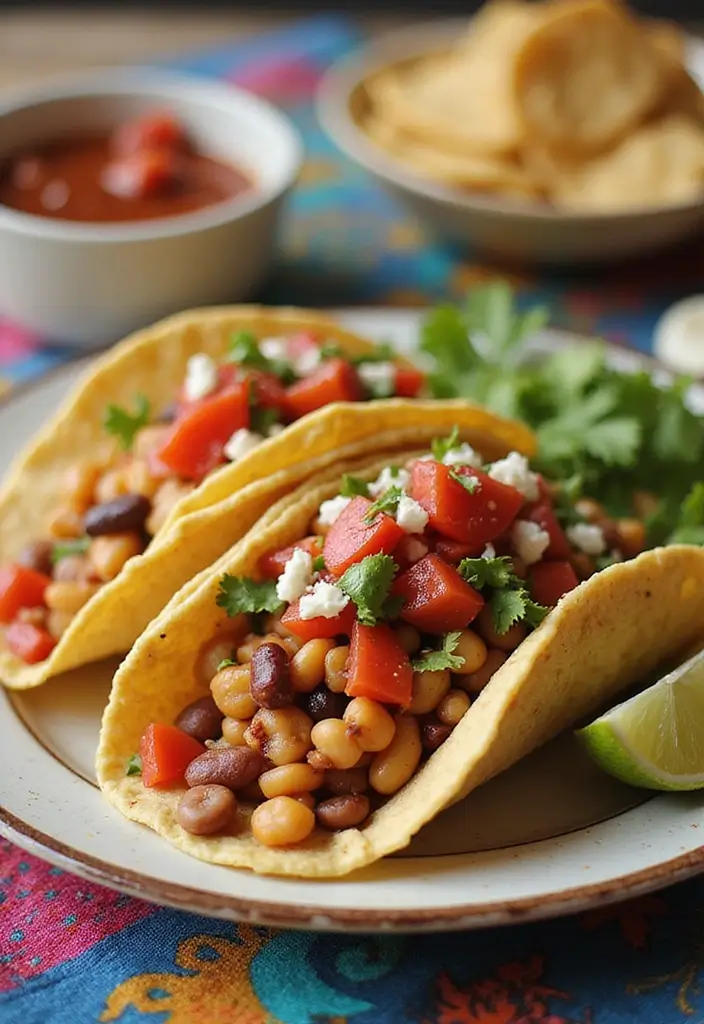 30 Quick and Easy No Oven Dinner Recipes That Make Cooking Effortless 27 30 Quick and Easy No Oven Dinner Recipes That Make Cooking Effortless - 5. Simply Delicious Bean Tacos
