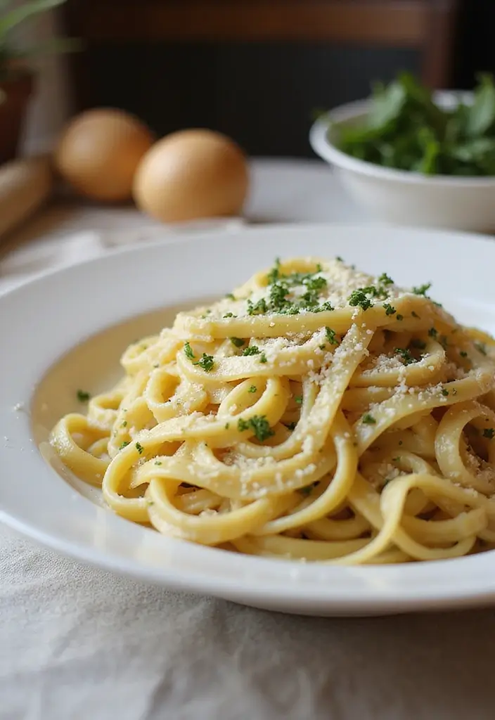 30 Quick and Easy No Oven Dinner Recipes That Make Cooking Effortless 46 30 Quick and Easy No Oven Dinner Recipes That Make Cooking Effortless - 8. Creamy Garlic Noodles