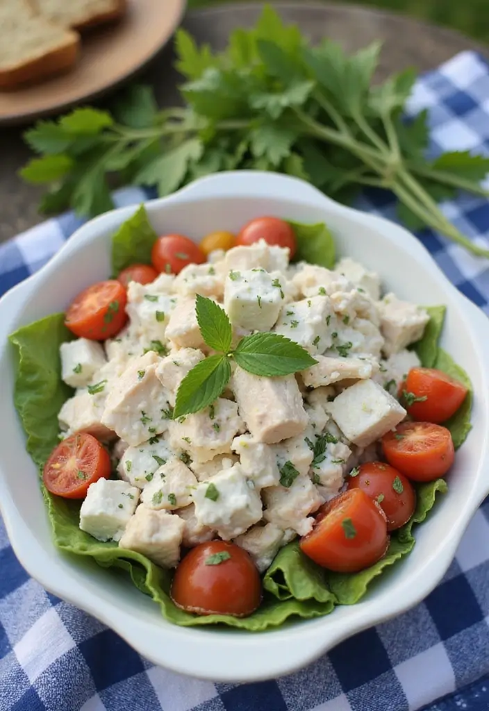 30 Quick and Easy No Oven Dinner Recipes That Make Cooking Effortless 53 30 Quick and Easy No Oven Dinner Recipes That Make Cooking Effortless - 9. Greek Yogurt Chicken Salad