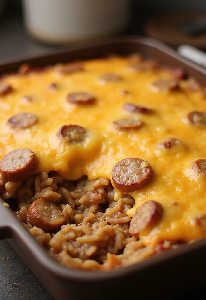 30 Quick and Easy Smoked Sausage Dinner Recipes for Family Meals 71 30 Quick and Easy Smoked Sausage Dinner Recipes for Family Meals - 11. Smoked Sausage and Rice Casserole