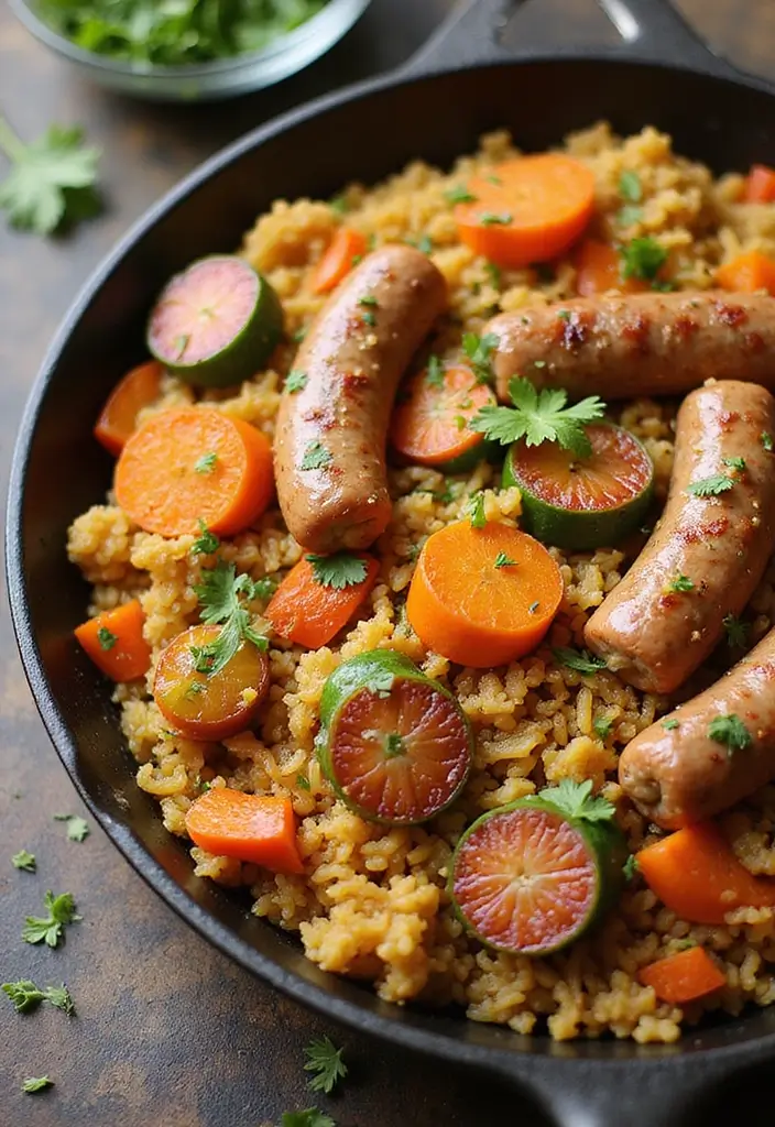 30 Quick and Easy Smoked Sausage Dinner Recipes for Family Meals 127 30 Quick and Easy Smoked Sausage Dinner Recipes for Family Meals - 19. One-Pan Smoked Sausage and Rice