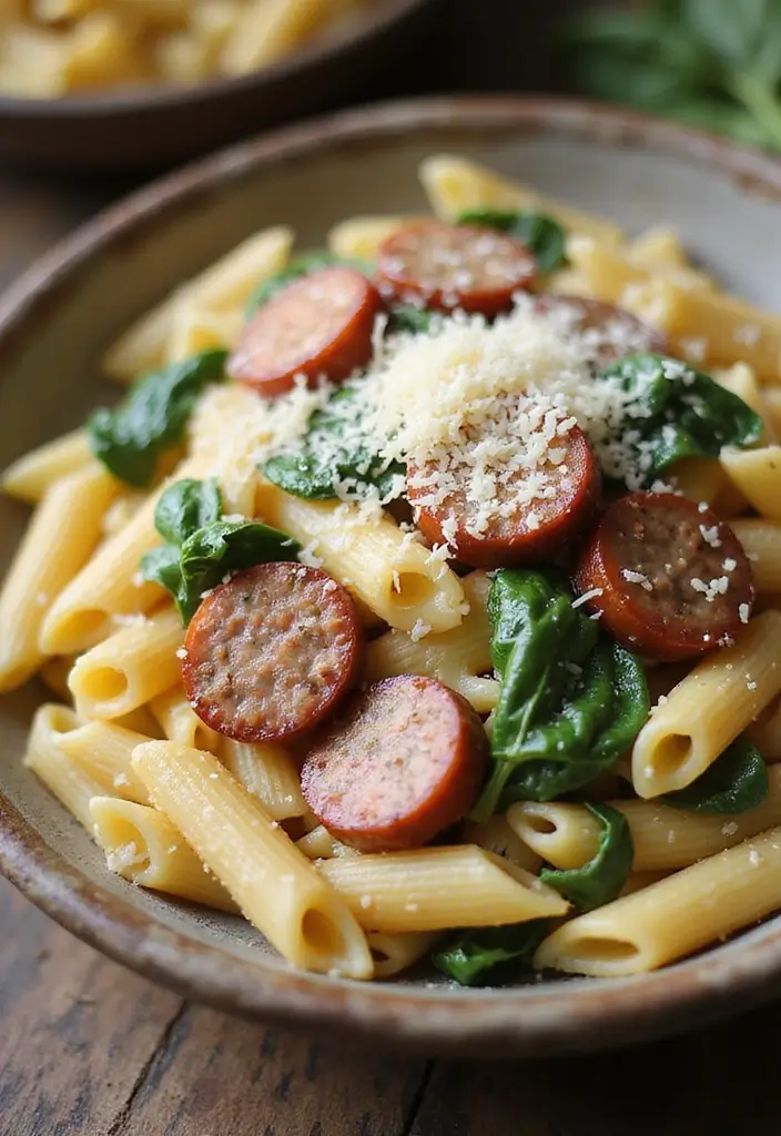 30 Quick and Easy Smoked Sausage Dinner Recipes for Family Meals 8 30 Quick and Easy Smoked Sausage Dinner Recipes for Family Meals - 2. One-Pot Smoked Sausage Pasta