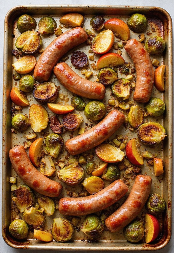 30 Quick and Easy Smoked Sausage Dinner Recipes for Family Meals 139 30 Quick and Easy Smoked Sausage Dinner Recipes for Family Meals - 21. Smoked Sausage and Apple Sheet Pan Dinner