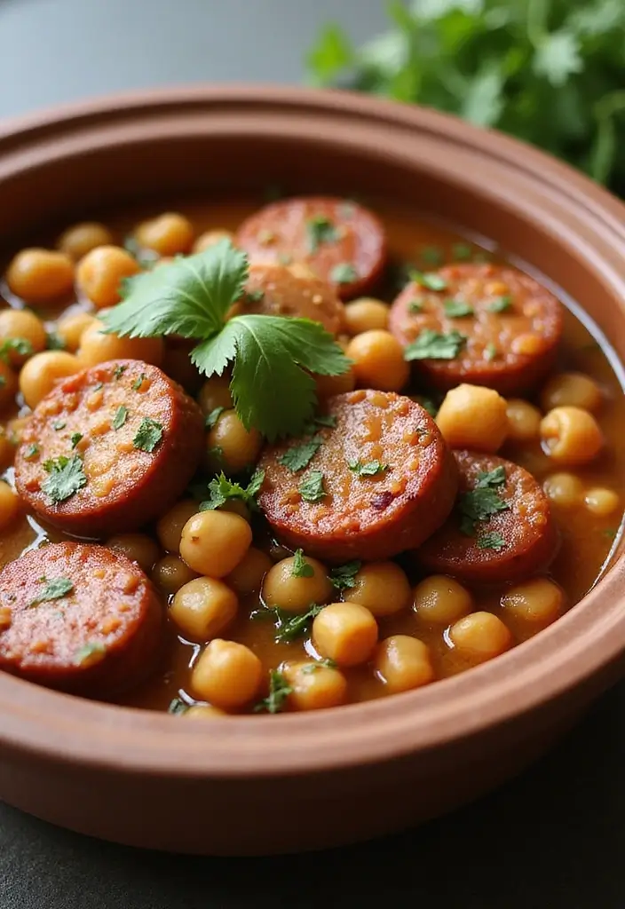 30 Quick and Easy Smoked Sausage Dinner Recipes for Family Meals 158 30 Quick and Easy Smoked Sausage Dinner Recipes for Family Meals - 24. Smoked Sausage and Chickpea Stew
