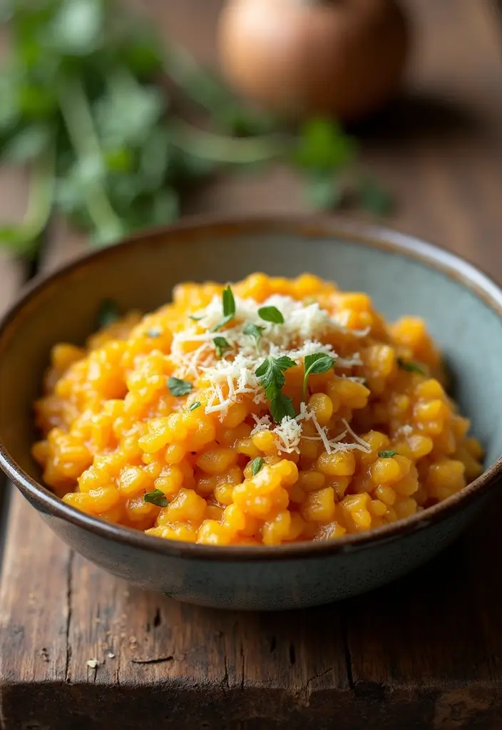 30+ Quick and Easy Vegetarian Dinner Recipes That Are Simple and Delicious 143 30+ Quick and Easy Vegetarian Dinner Recipes That Are Simple and Delicious - 23. Butternut Squash Risotto