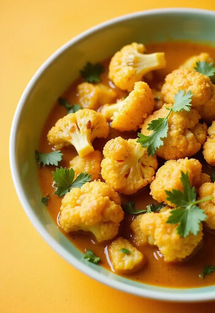 30+ Quick and Easy Vegetarian Dinner Recipes That Are Simple and Delicious 164 30+ Quick and Easy Vegetarian Dinner Recipes That Are Simple and Delicious - 26. Coconut Curry Cauliflower