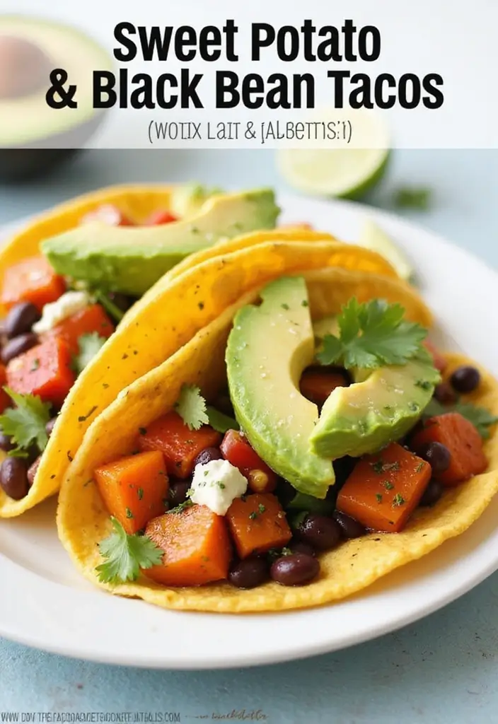 30 Quick and Healthy Low Cholesterol Dinner Recipes You Can Make Fast 82 30 Quick and Healthy Low Cholesterol Dinner Recipes You Can Make Fast - 14. Sweet Potato and Black Bean Tacos