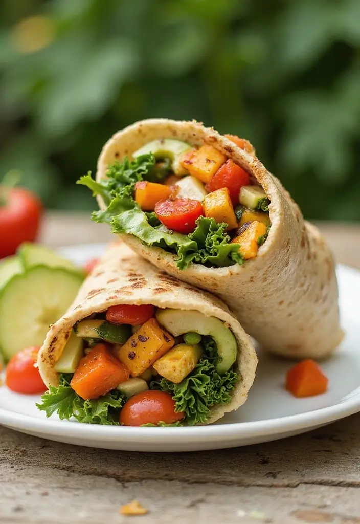 30 Quick and Healthy Low Cholesterol Dinner Recipes You Can Make Fast 95 30 Quick and Healthy Low Cholesterol Dinner Recipes You Can Make Fast - 17. Grilled Veggie Wraps