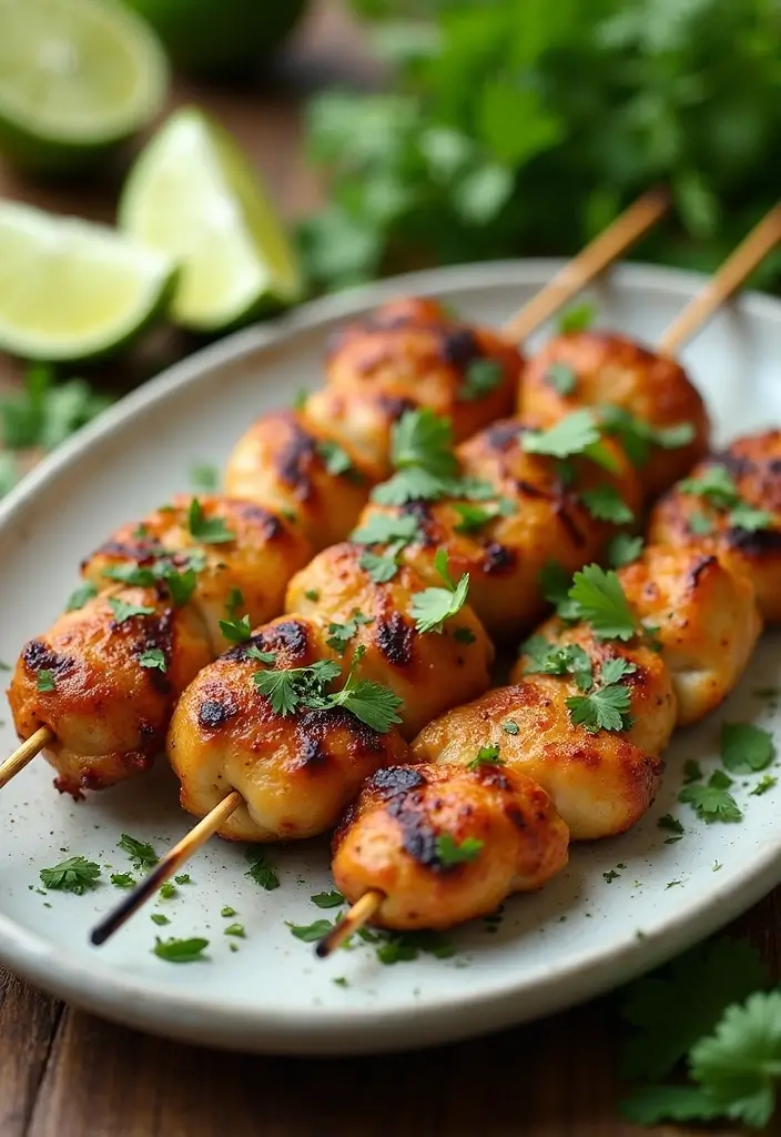 30 Quick and Healthy Low Cholesterol Dinner Recipes You Can Make Fast 123 30 Quick and Healthy Low Cholesterol Dinner Recipes You Can Make Fast - 21. Cilantro Lime Chicken Skewers