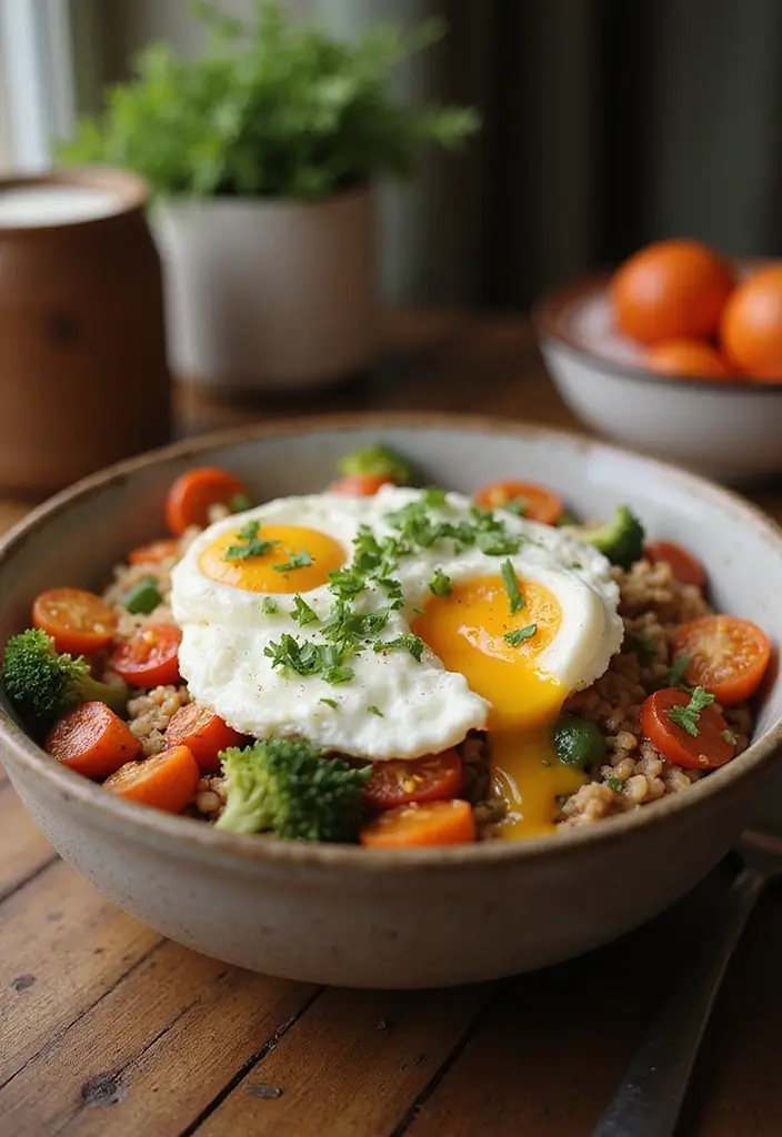30 Quick and Healthy Low Cholesterol Dinner Recipes You Can Make Fast 133 30 Quick and Healthy Low Cholesterol Dinner Recipes You Can Make Fast - 23. Savory Oatmeal with Veggies